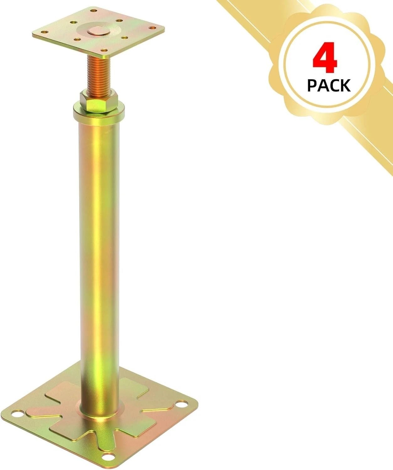 Professional Leveling Jacks 11-16 Inch - 6500 lbs Capacity for Construction