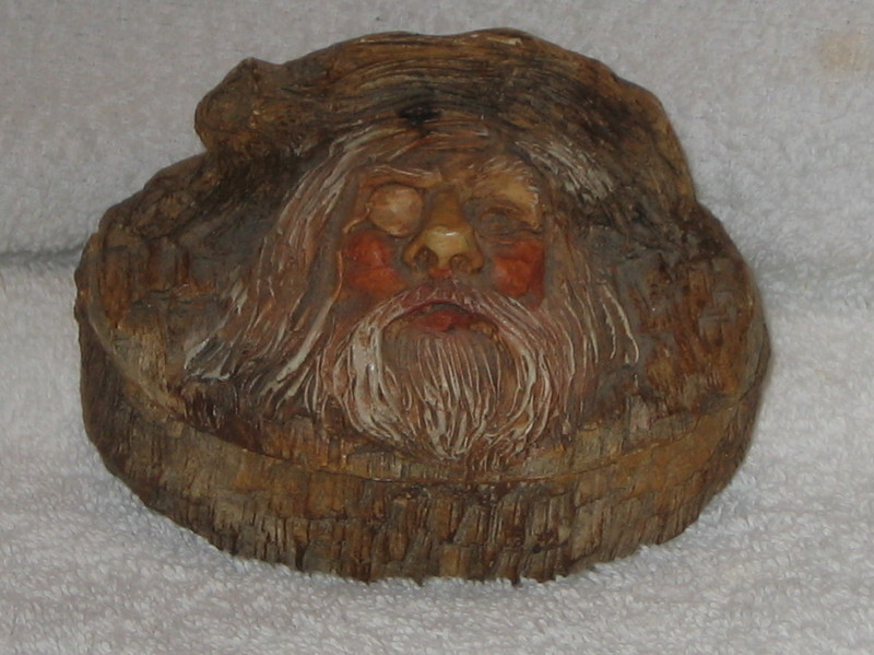 HANDCRAFTED CAST ART PIRATE TRINKET BOX MADE IN THE USA