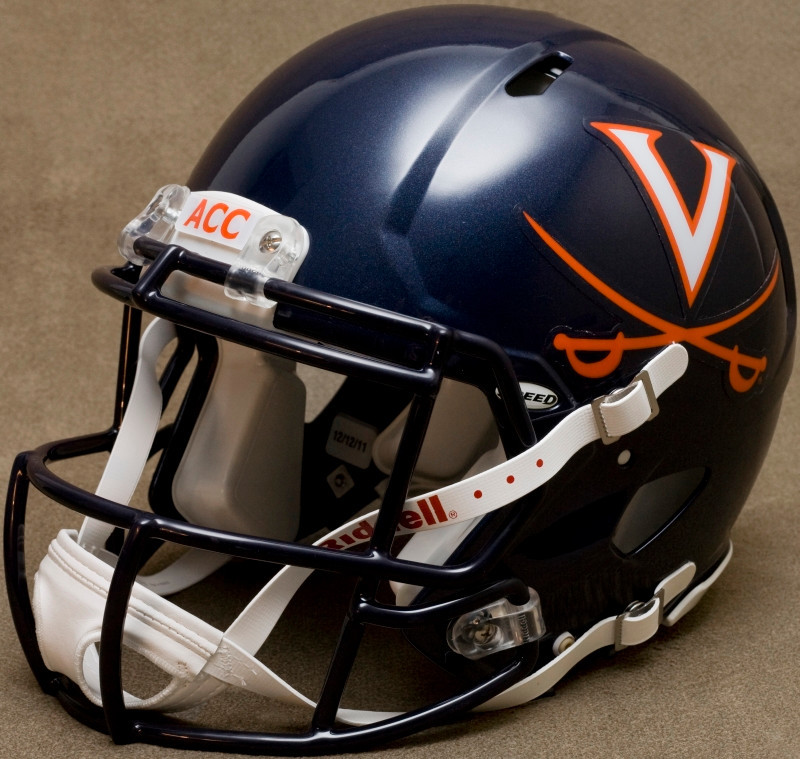 VIRGINIA CAVALIERS NCAA Riddell SPEED Full Size Authentic Football Helmet