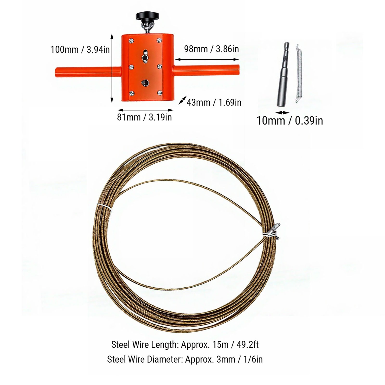 Electric Drill Wire Puller Efficient Tool For Easy Cable Threading Recommended