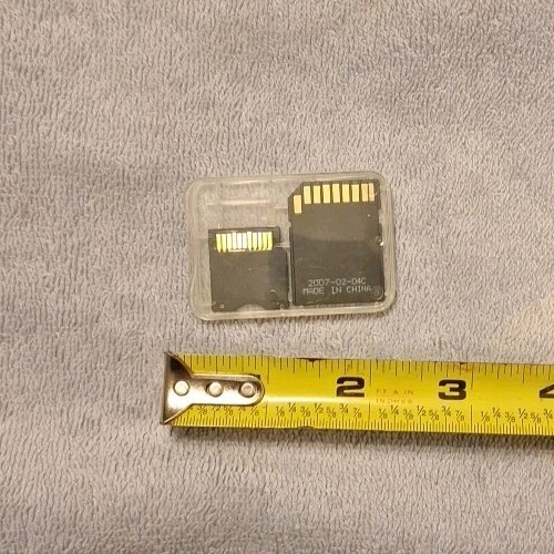 Two San Disk Adapters Micro SD To SD #582