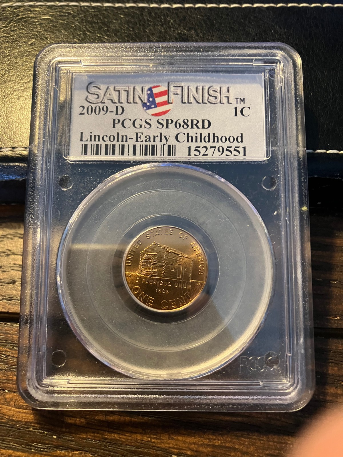 2009 D LINCOLN - EARLY CHILDHOOD CENT SATIN FINISH PCGS SP68RD