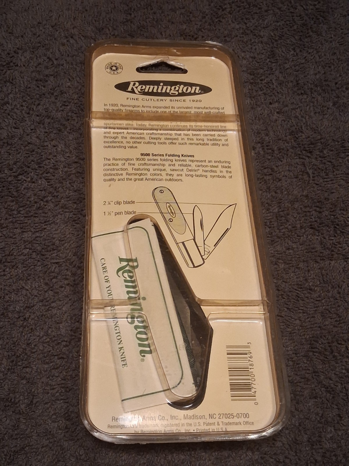 remington Camillus maid Barlow Knife (New )