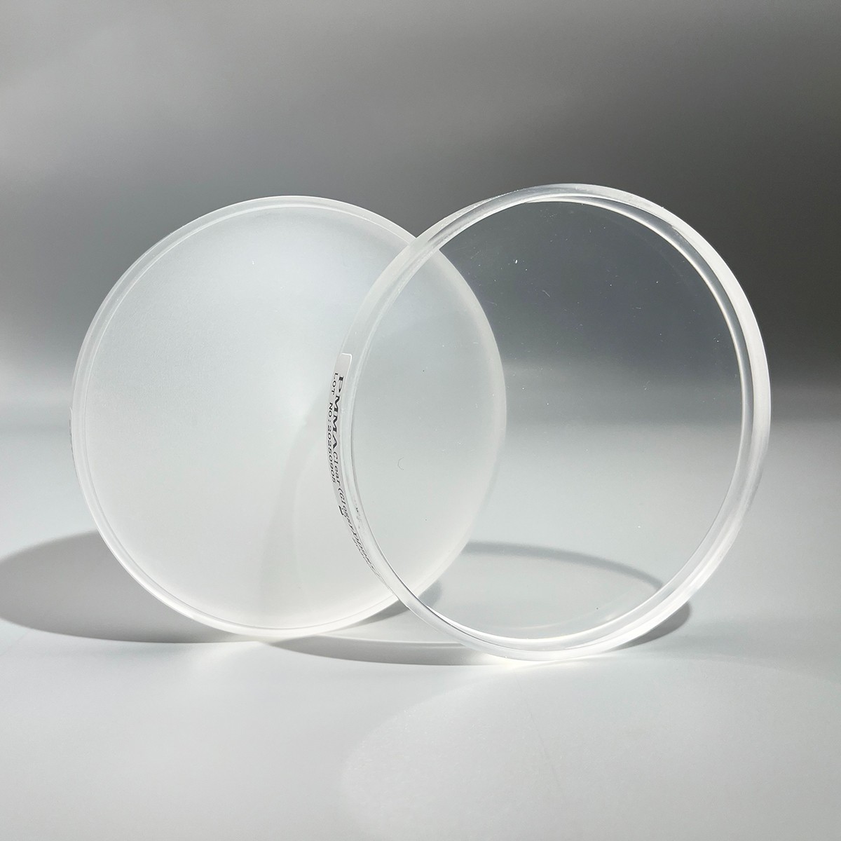 98mm Dental Clear PMMA Disc CAD/CAM Occlusal Splints and Drilling Templates 5Pcs