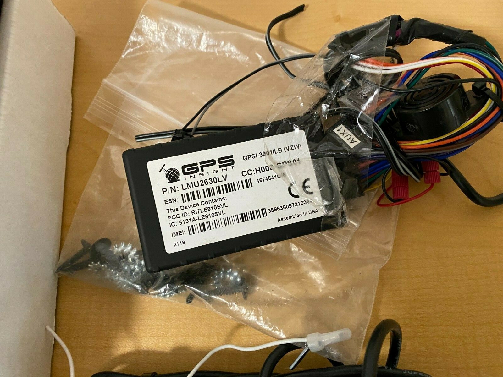 GPS Tracker Tracking Module LMU2630LV & Accessories - Used