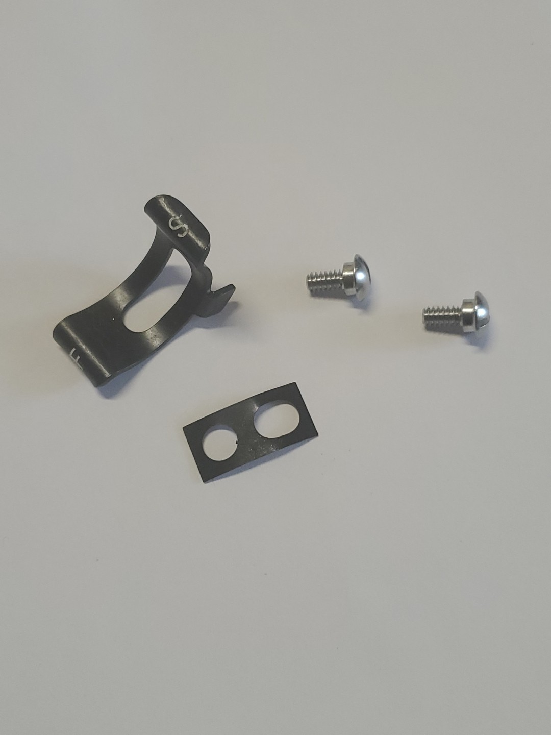 Sheridan Model C  Rocker Safety, Screws, Metal Tab