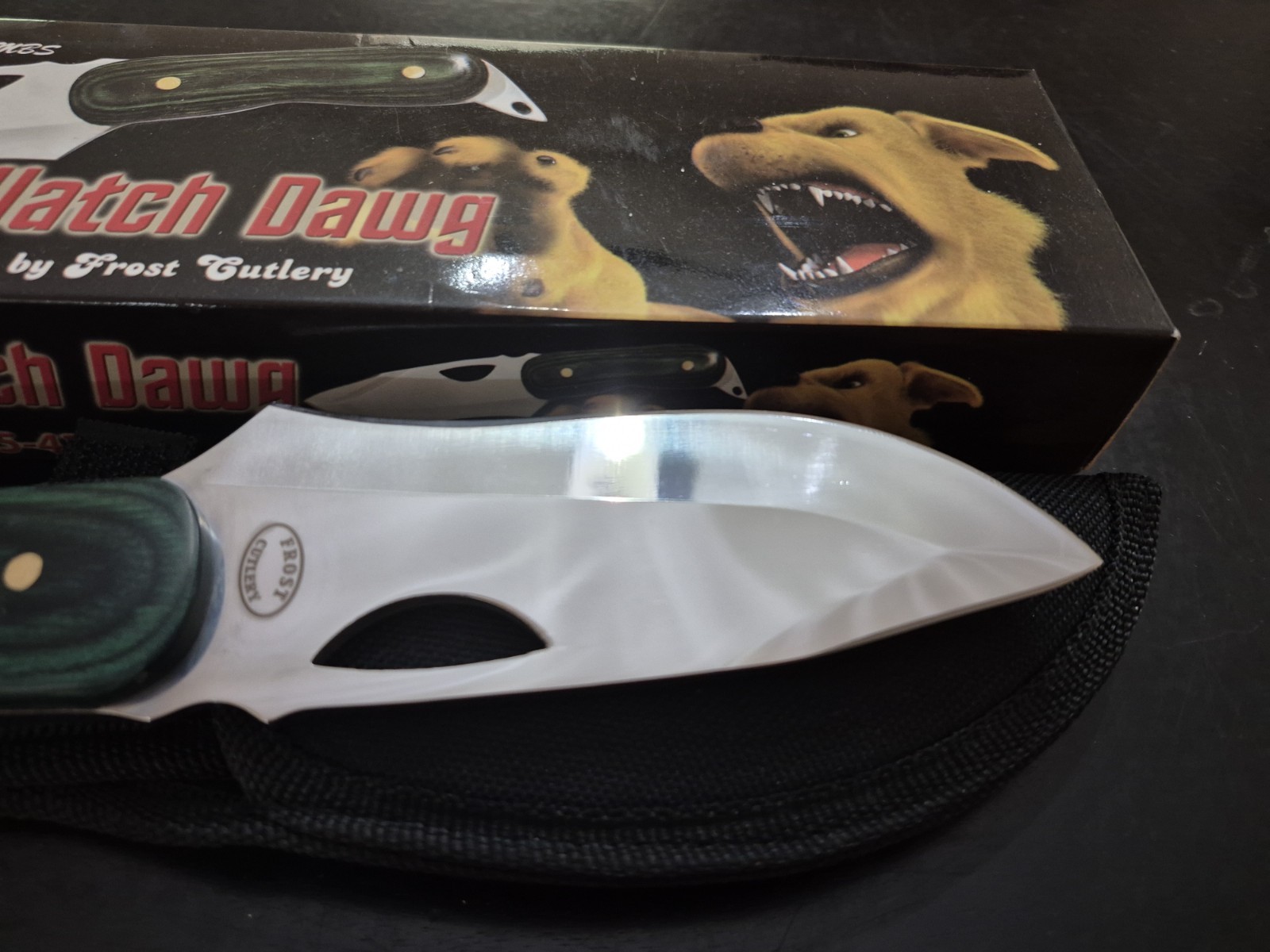 Frost Cutlery Watch Dawg Fixed Blade Knife 8"