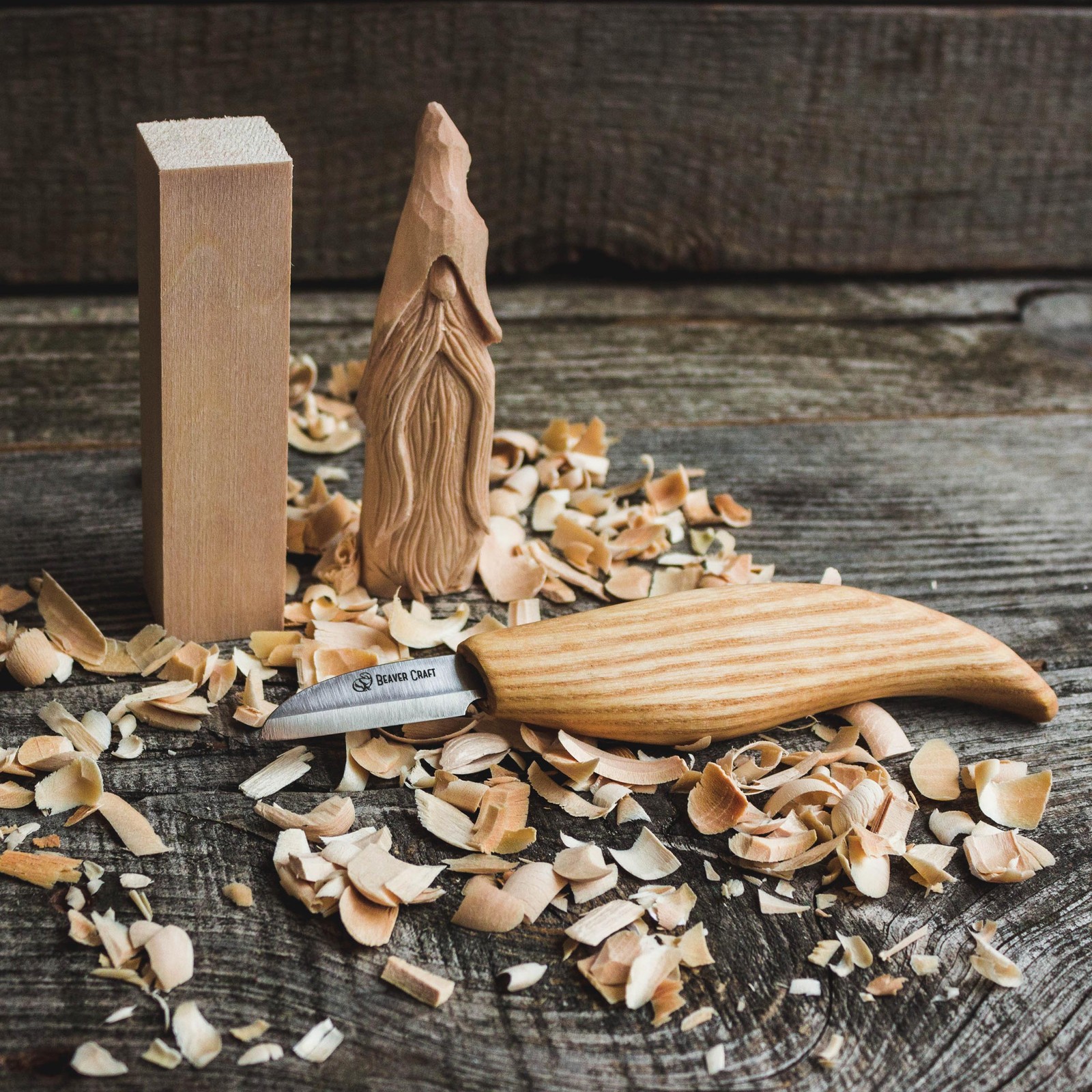Beavercraft Wizard Carving Hobby Kit