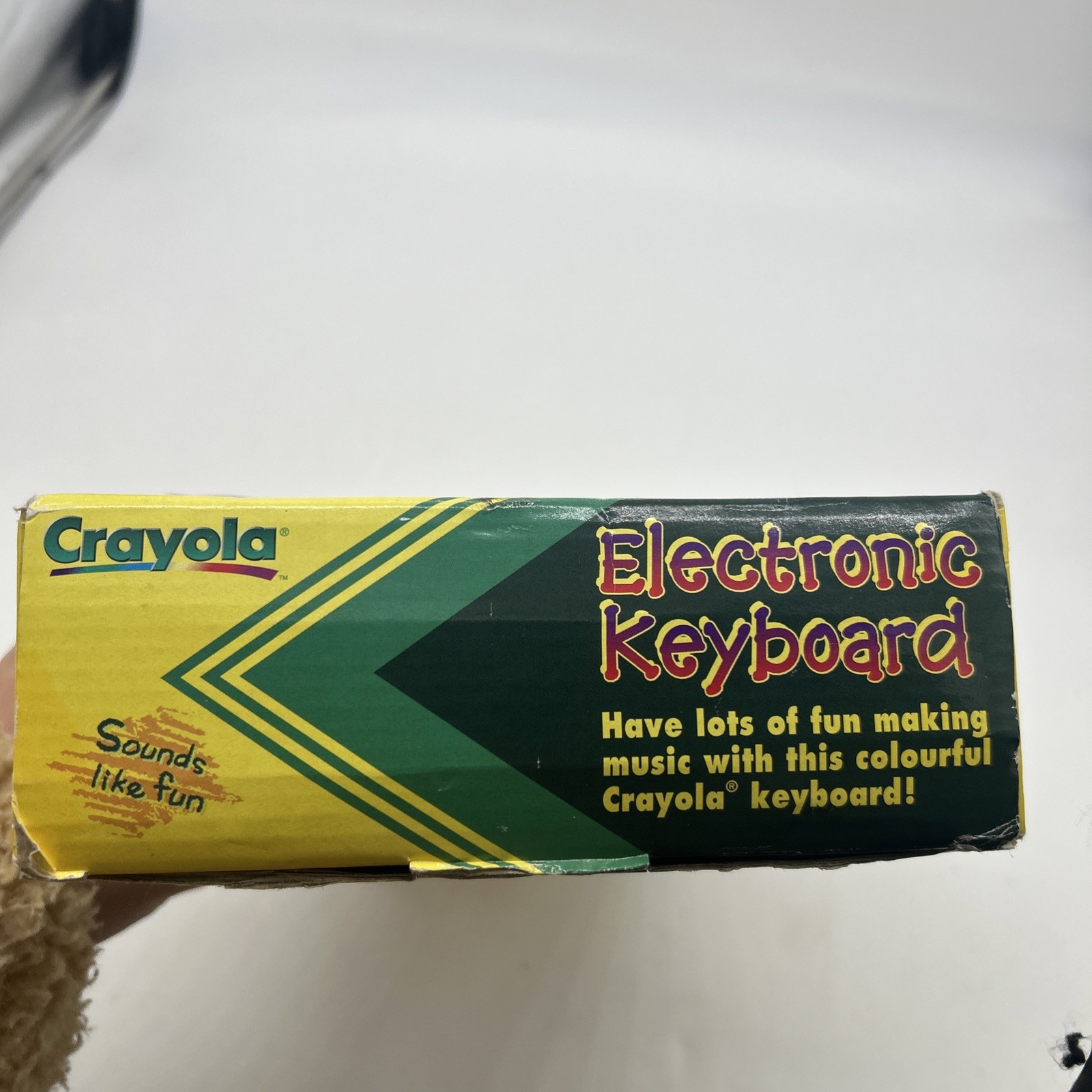 Vintage 1998 Crayola Binney & Smith Electronic Keyboard W/Storage