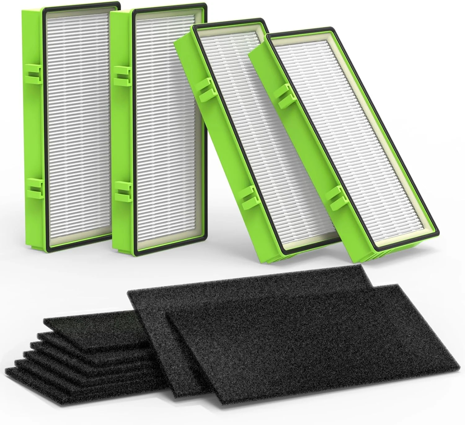 4 True HEPA + 8 Pre-Filter Aer1 Filter Replacement Compatible With