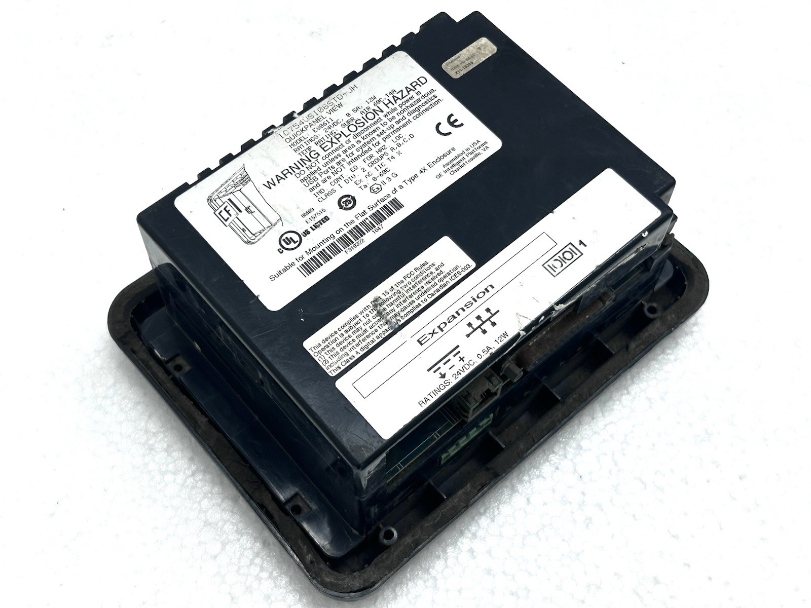 GE FANUC IC754VSI06STD-JH QUICKPANEL VIEW ES0611
