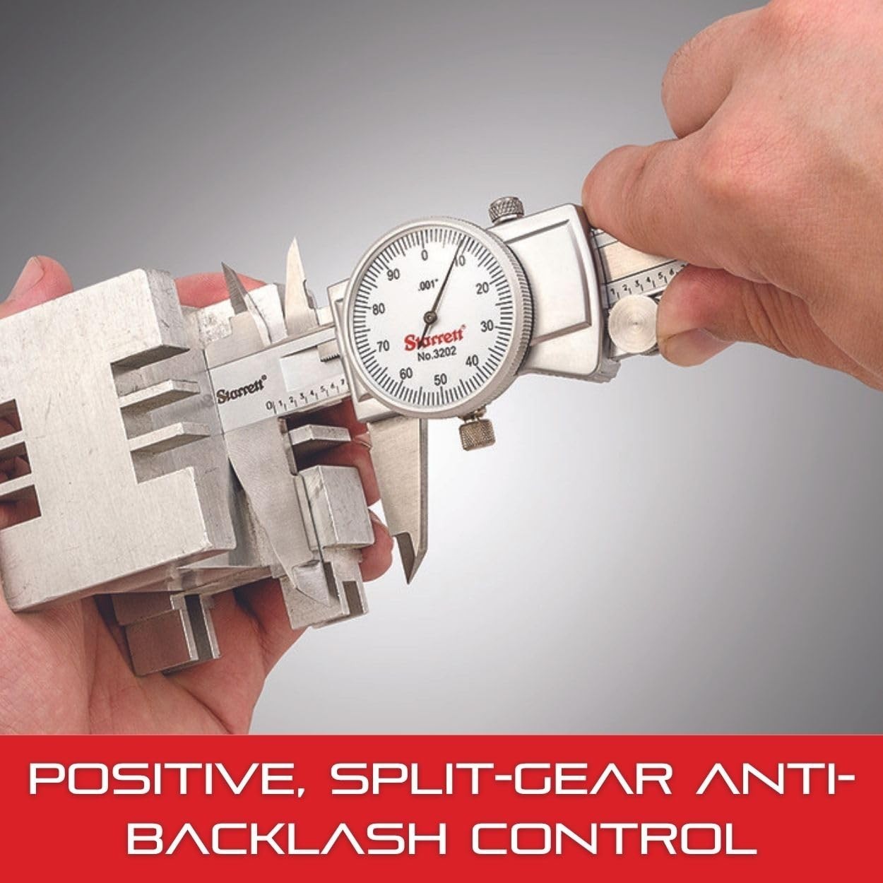 Precision Dial Caliper 0-6" | Adjustable Bezel, .001" Grad