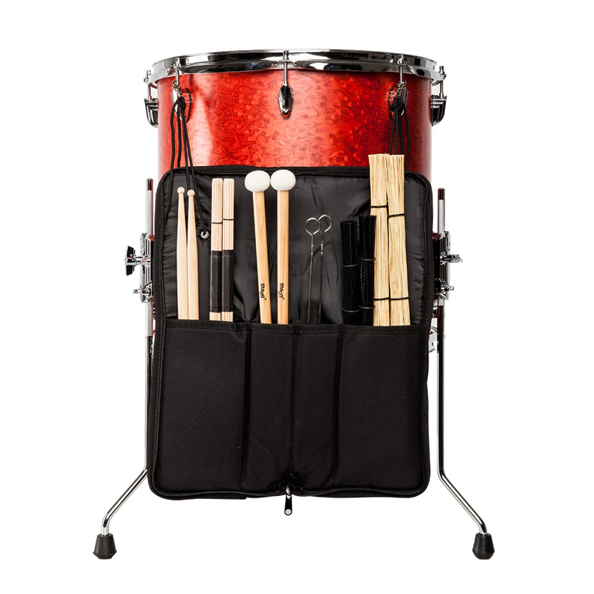 Stagg DS04 Drum Stick Gig Bag Holds your Drumsticks, Rods, Mallets, Brushes Safe