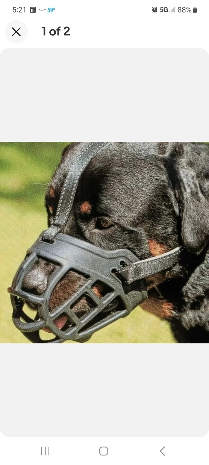 Lepark Ultra Dog Muzzle size 3