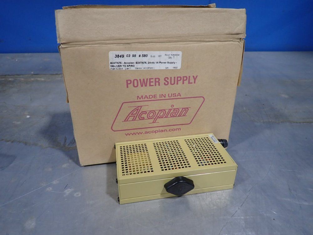 ACOPIAN B24TN75 POWER SUPPLY  04220430449