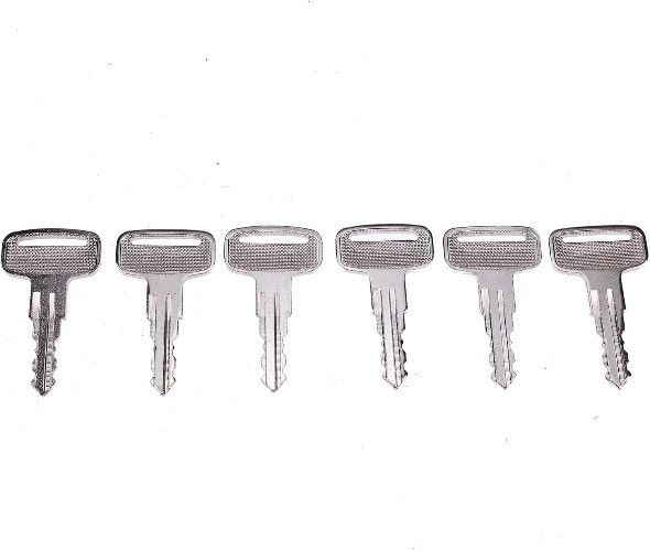 6PCS Ignition Keys 6896 Compatible with Zero