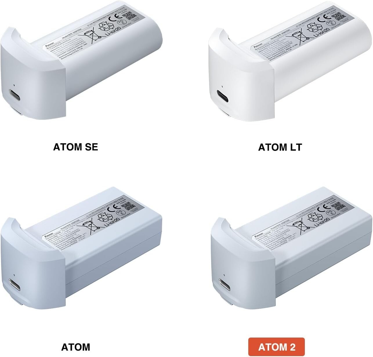Potensic ATOM 2 Drone Original Smart Battery 1 Pack 2230mAh Intelligent Flight