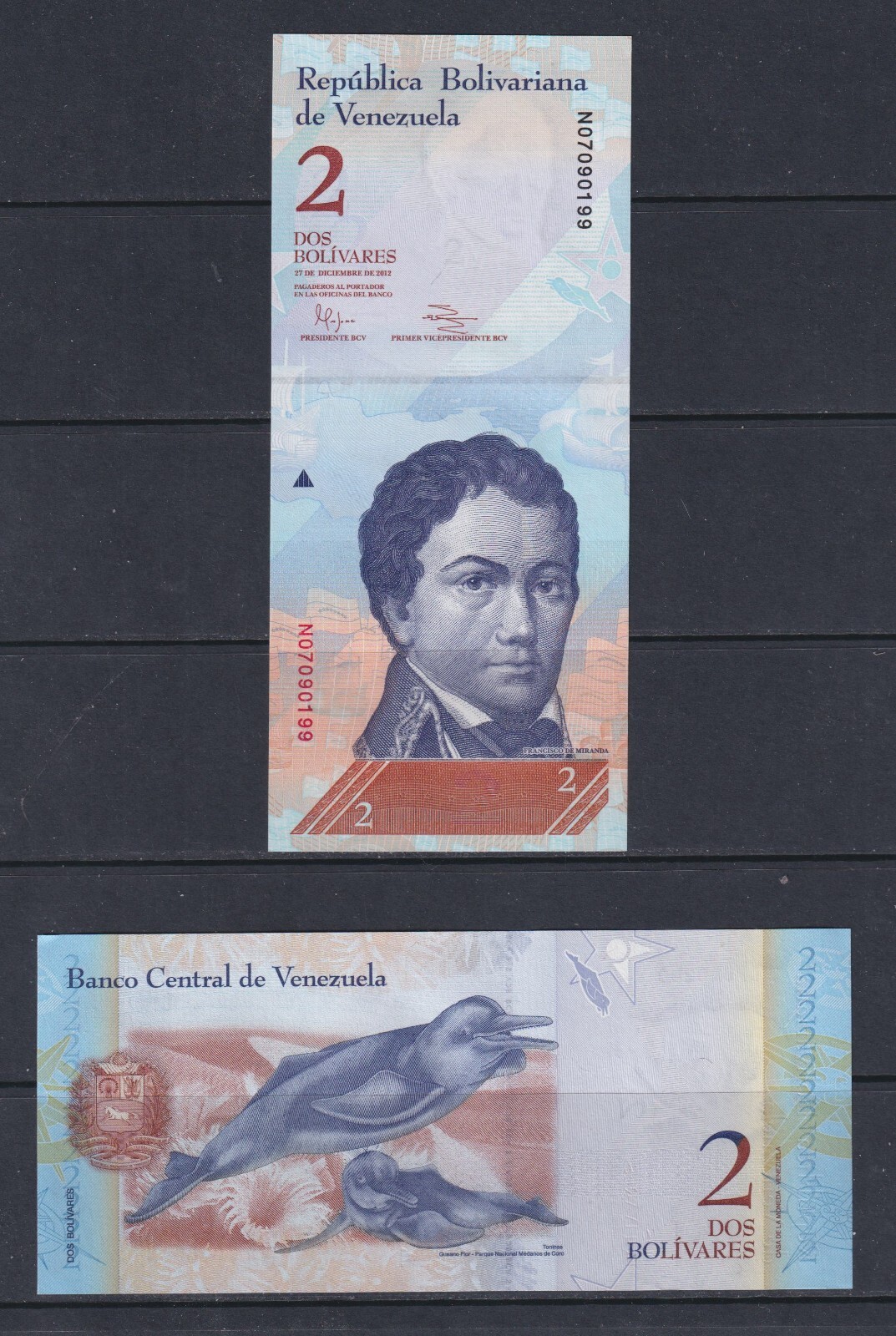5 Worldwide aUNC/UNC Banknotes - Countries as Shown (29)