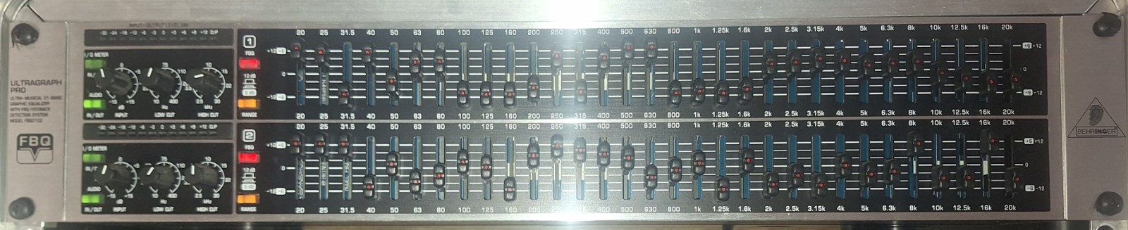 Behringer Ultragraph Pro 31-Band Graphic Equalizer FBQ3102 ( read description)