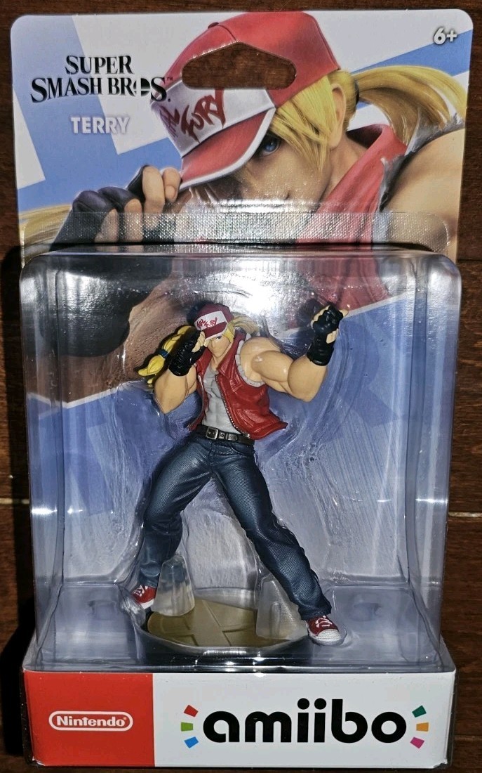 Nintendo Amiibo Terry Bogard Super Smash Bros US version Switch 3DS Wii U  ?