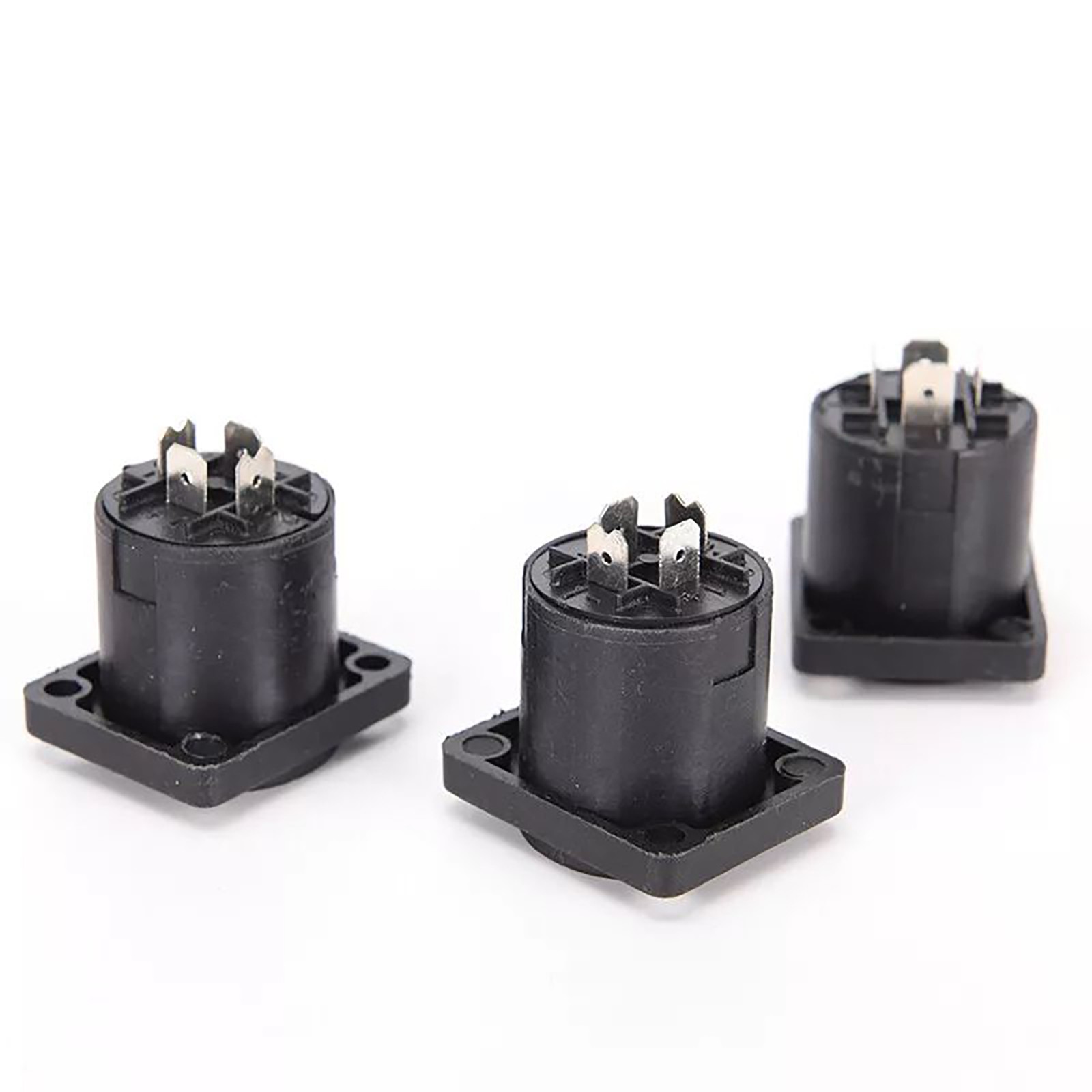 10* Speakon 4 Pin Female jack Compatible Audio Cable Panel Socket Connector