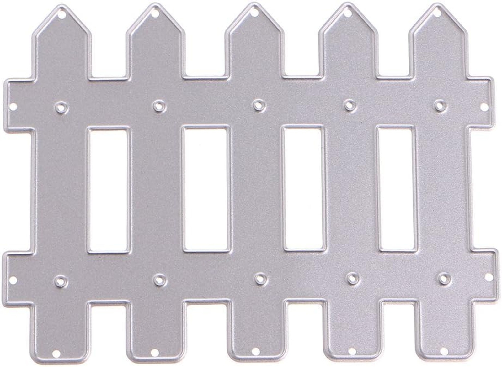 Fence Die Cut for Card Making, Fence Metal Cutting Dies Congratulations Die C...