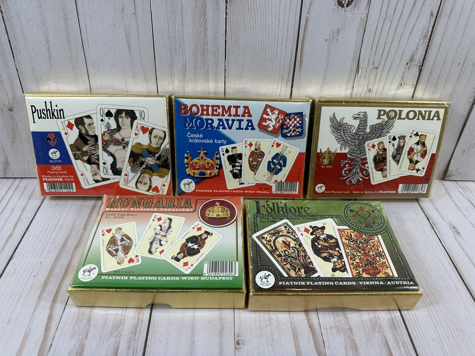 Piatnik International / Foreign European Playing Cards, Pick Your Pack!