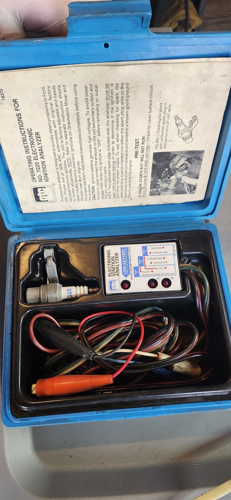 ELECTRONIC IGNITION ANALYZER OTC 7220-K