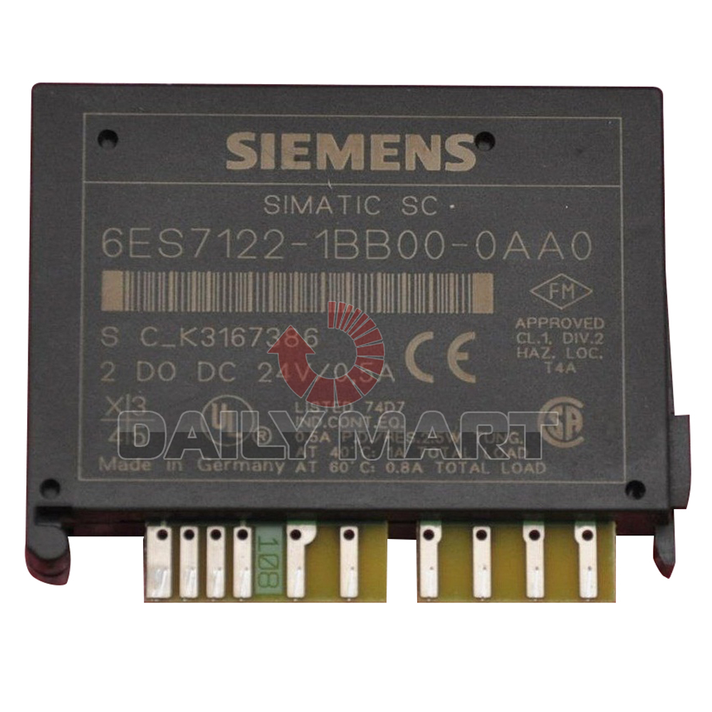 Brand New Siemens 6ES7122-1BB00-0AA0 Automation Simatic Module Logic Controller