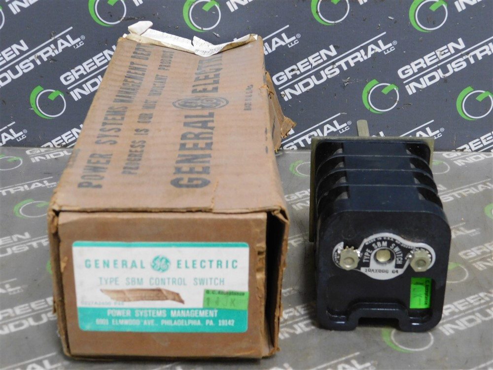 NEW General Electric 10AX006 G4 Switch Type SBM