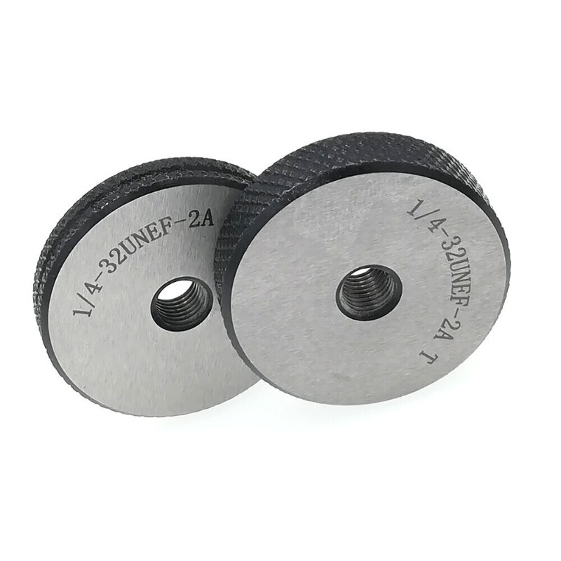 UN Thread Ring Gage 1/4-32 UNEF 2A Unite Ring Gauge Sets GO NOGO Check Gages