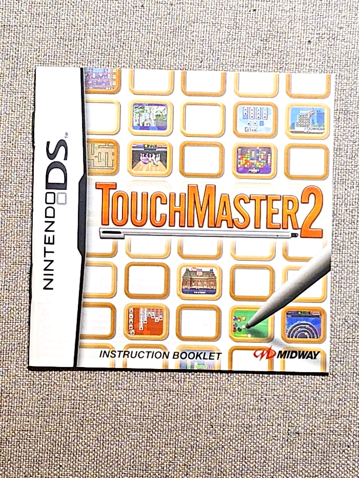 TouchMaster 2 Instruction Manual Only - Nintendo DS