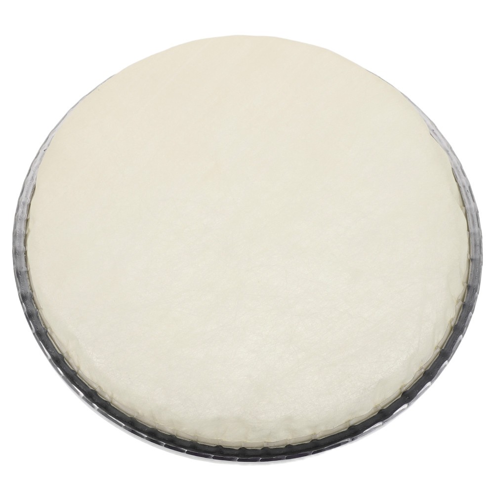 Round African Drum Head Skin - 8 Inch Djembe Drum Skin Replacement - Percussion