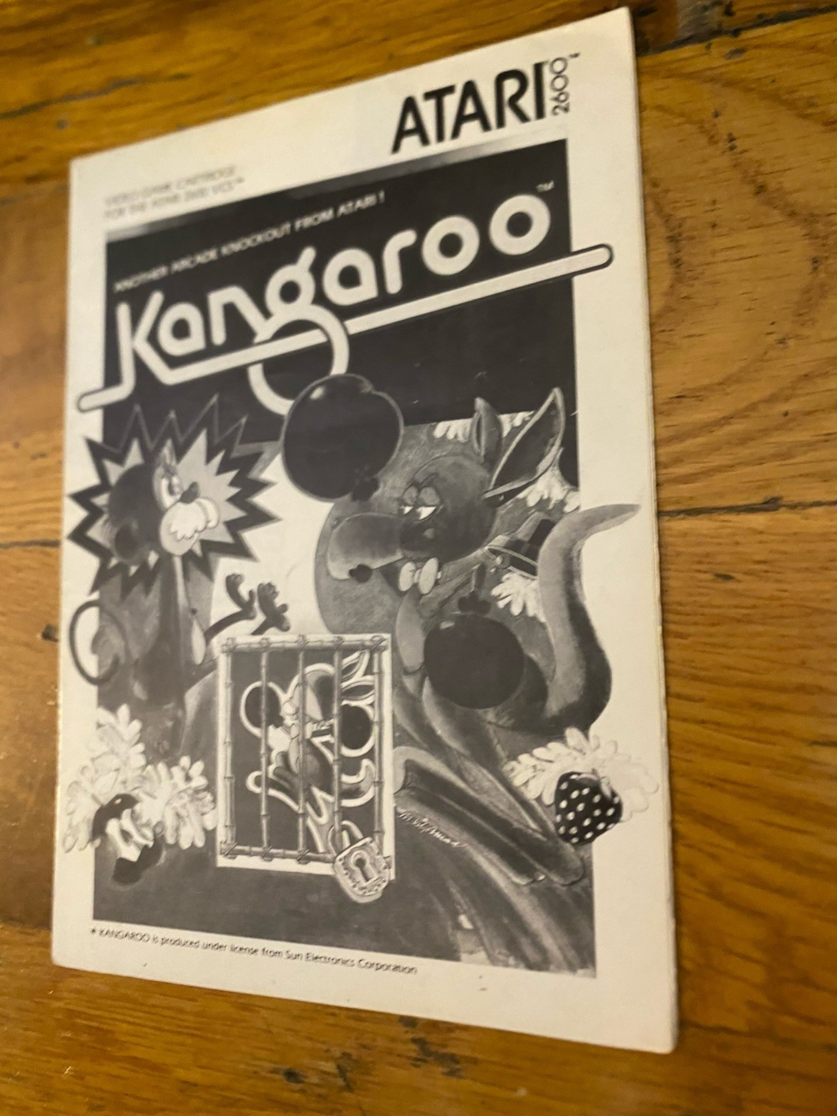 Atari 2600 Kangaroo Instruction Manual