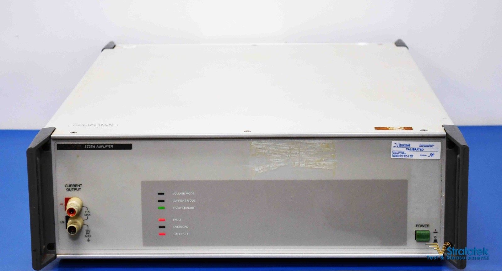 Fluke 5725A Calibration Amplifier for 5700A 5720A NIST Calibrated