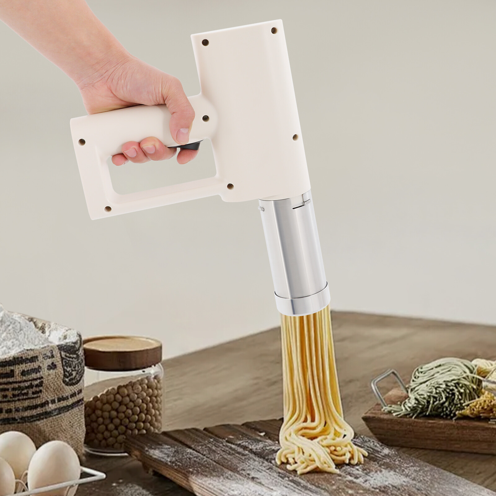Electric Pasta Maker, Kitchen Pasta Machine, Portable Handheld Pasta Maker