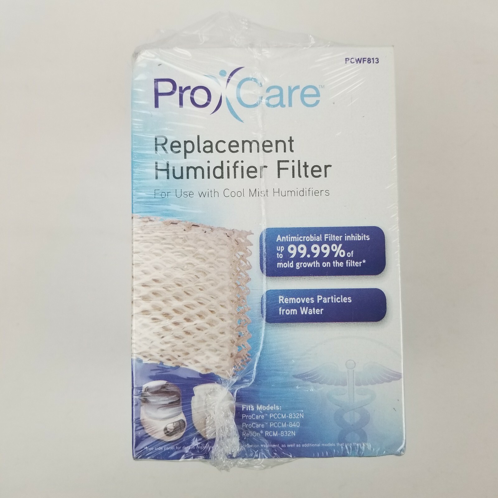 NEW Sealed Pro Care PCWF813 Humidifier Filter for Cool Mist Humidifiers - 3 Pack