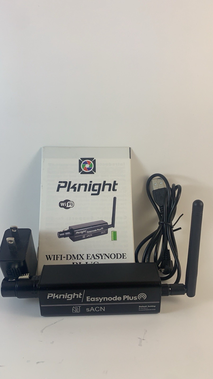 Pknight 2.4G Wireless WiFi DMX Easynode Plus Mini DMX Controller with App WIFI-D