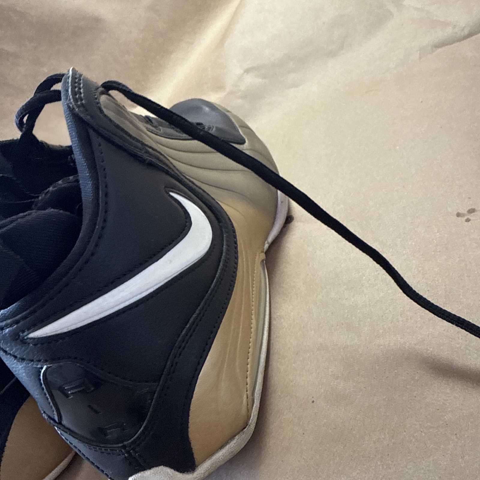 Nike Air Max Wavy "Black Gold" Black Metal Gold White AV8061-003 Men's 11
