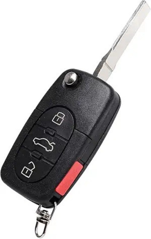 Key Fob Replacement for A4 A6 A8 S4 S6 S8 TT RS6 Cabriolet 1997-2005 - Uncut Key