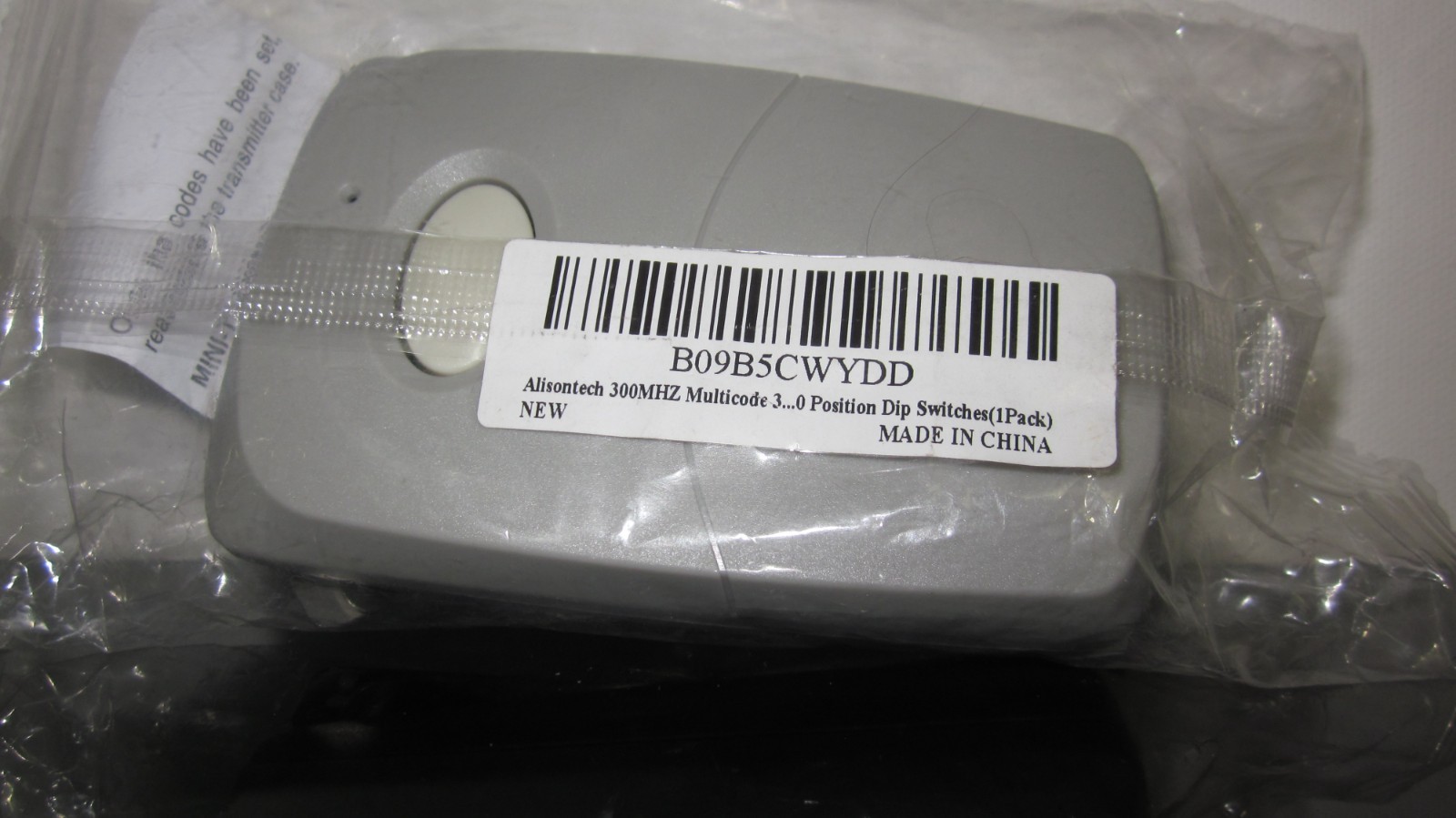 Alisontech 300MHZ Compatible to MultiCode 3 Remote Control Transmitter