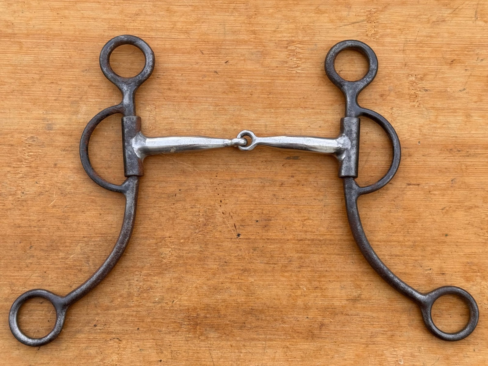 Smooth Mouth Loomis Shank Western Reining Horse Bit ~ 5"