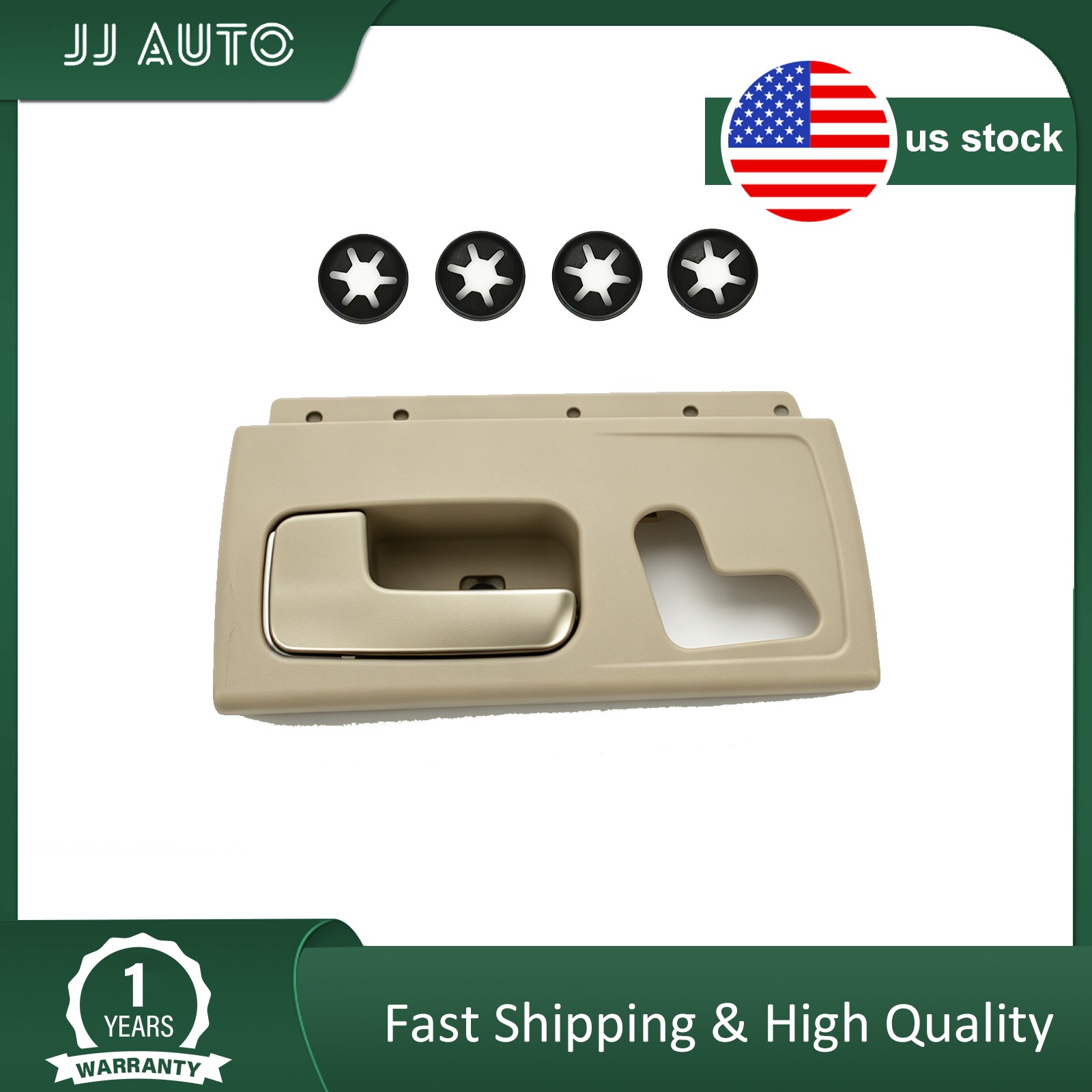 Door Handle For 2003-2011 Lincoln Town Car With Beige Housing Front Left Inner
