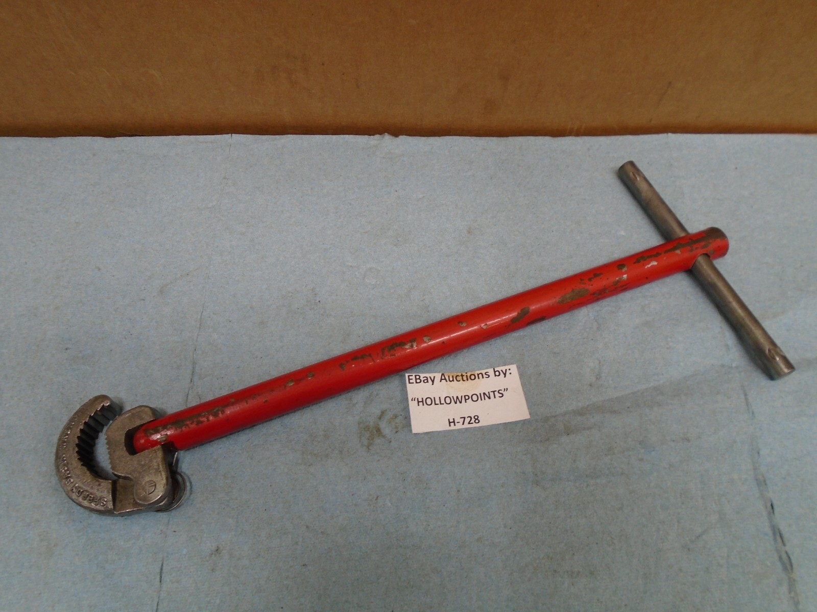 Chicago Specialty Tool Speedy Basin Wrench for Plumber 11" Shaft Spring Jaw H728