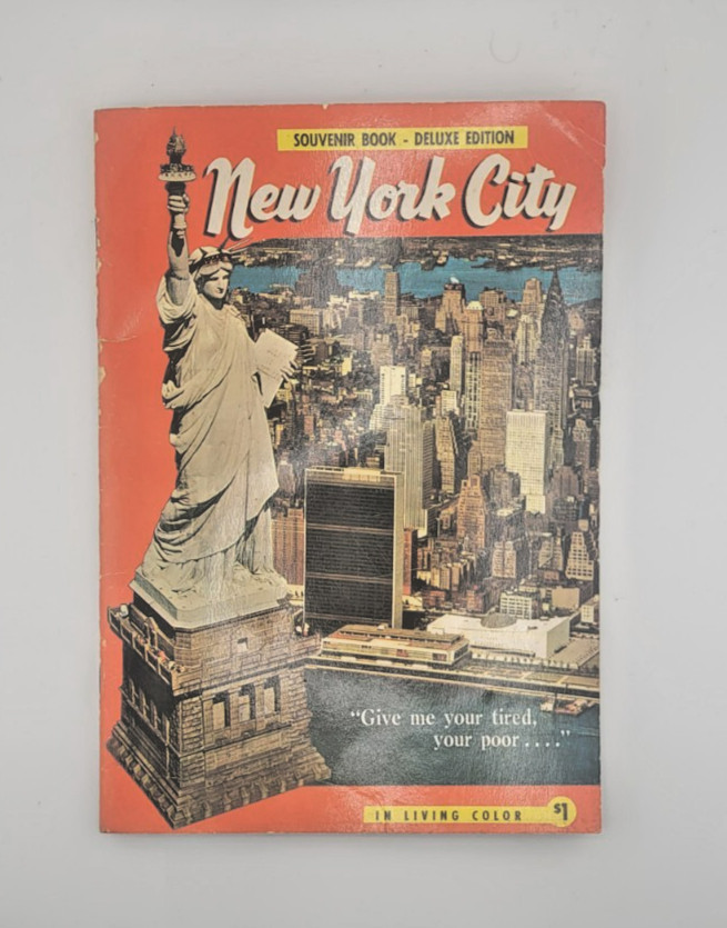 New York City Souvenir Book - Deluxe Edition 1958 r. 1961