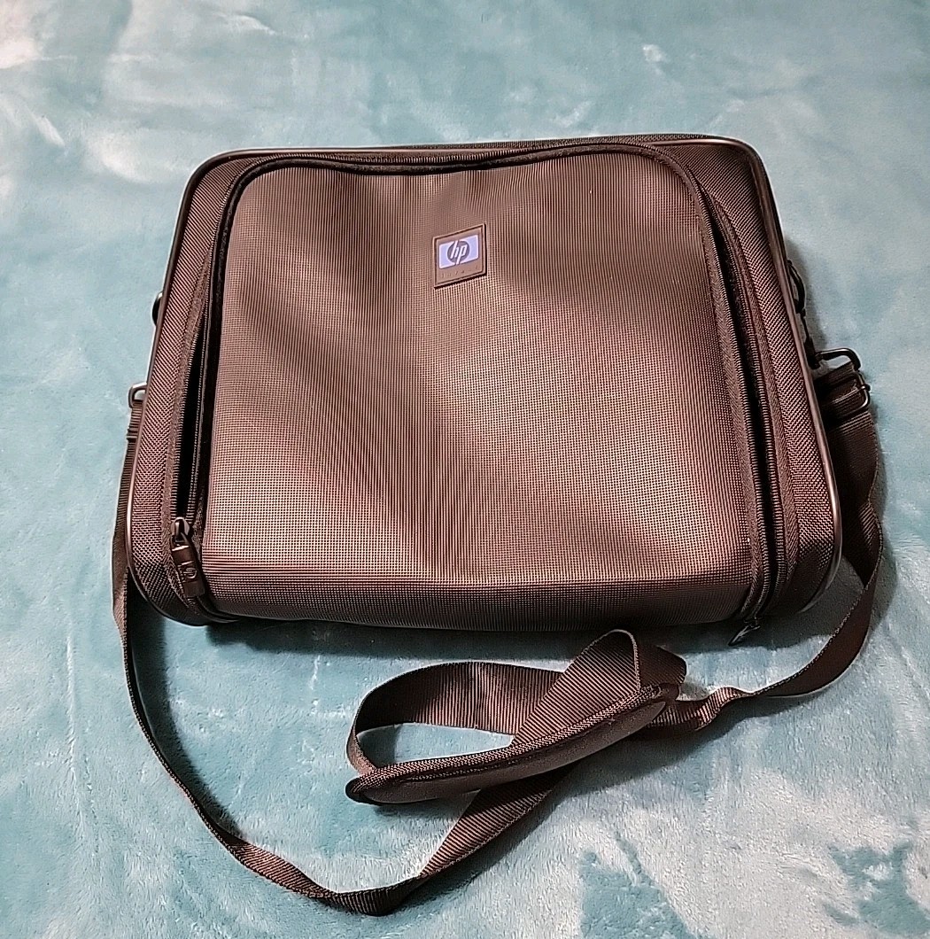 HP Notebook and Mobile Printer Carrying Case Black with Shoulder Strap