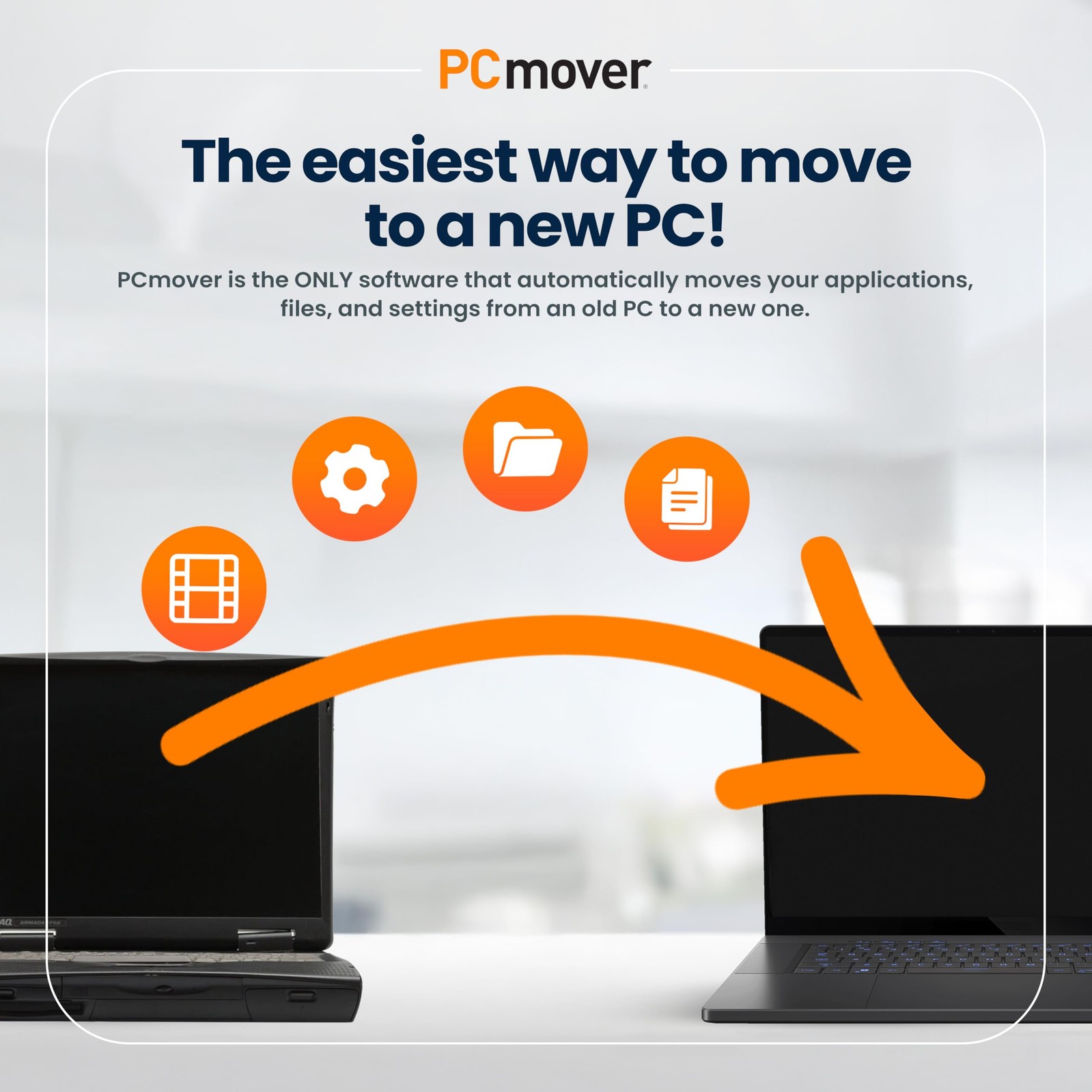 PCmover Professional 11 - Migration Software, for Files, Folders & Programs...