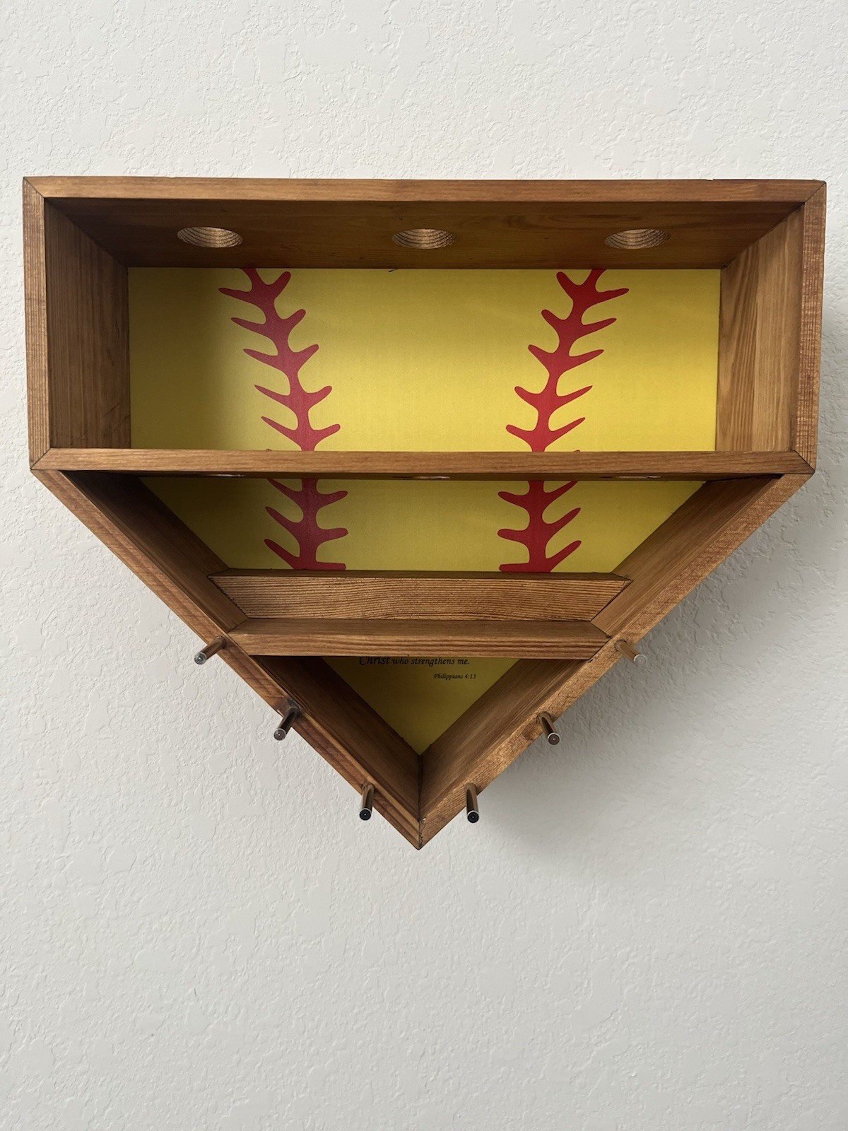 Softball Display Case-Championship Ring Holder-DISCOUNTED (Minor Blemishes) New