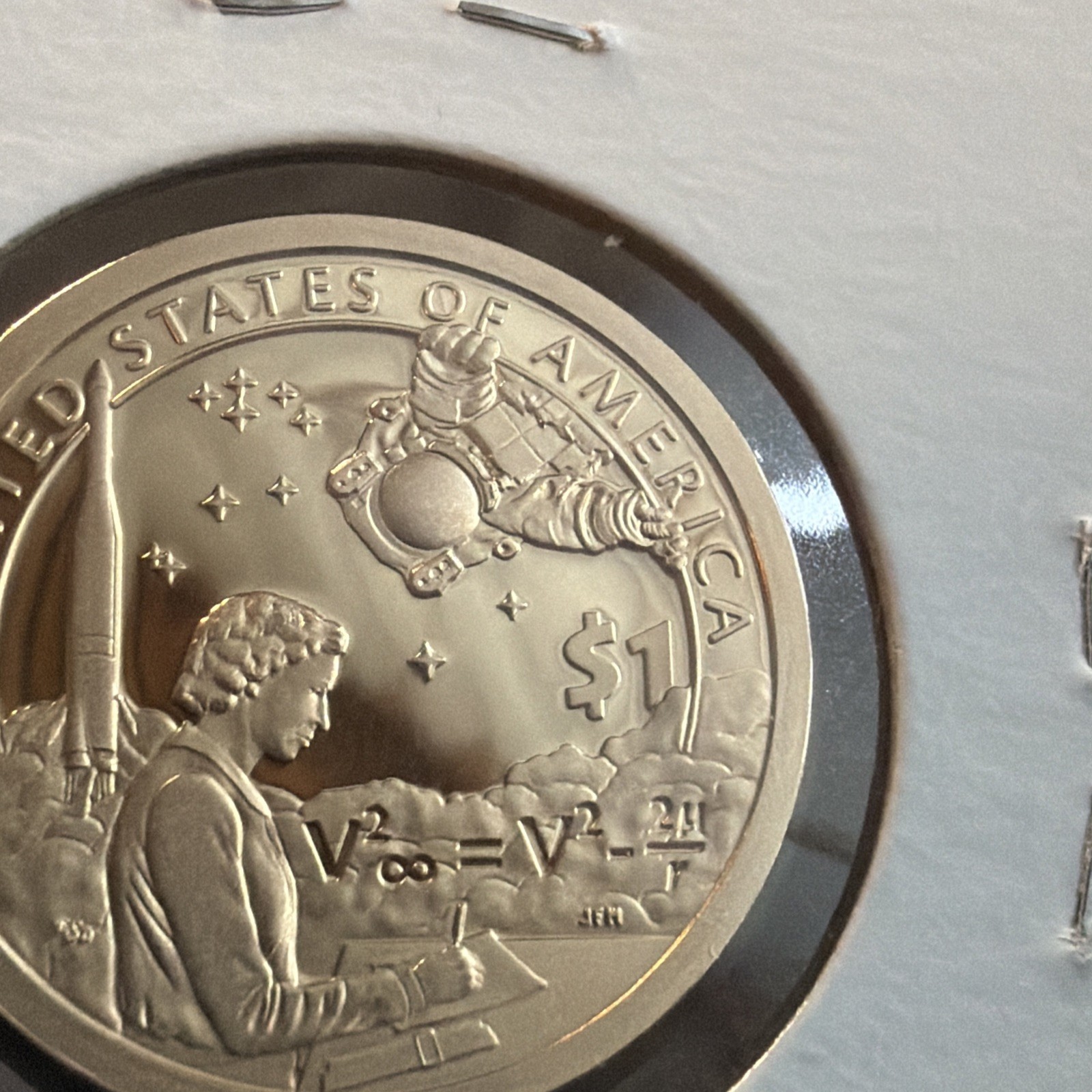 2019 S Sacagawea Dollar -Mary Ross Space Program- ✼PROOF✼