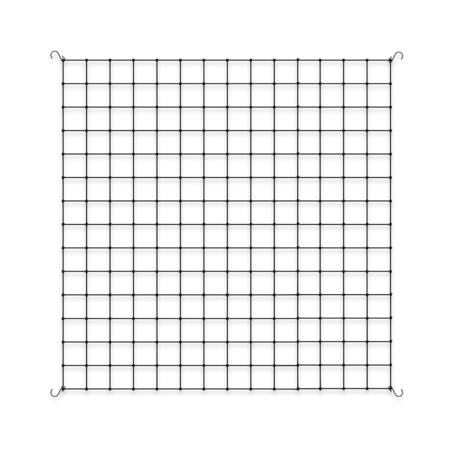 AC Infinity Grow Tent Trellis Netting 5x5', Heavy-Duty Elastic Black